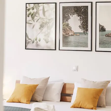 Mia - Moderne Oase Mit Meerblick Und Pool 公寓