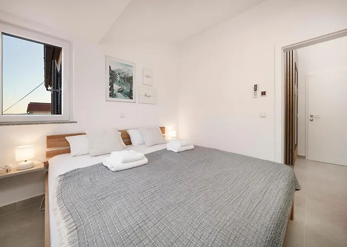 Mia - Moderne Oase Mit Meerblick Und Pool Lägenhet *